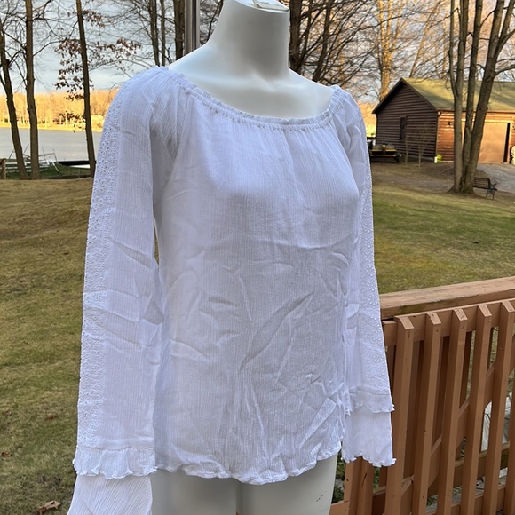 Sanctuary gauze blouse L - Picture 4 of 9